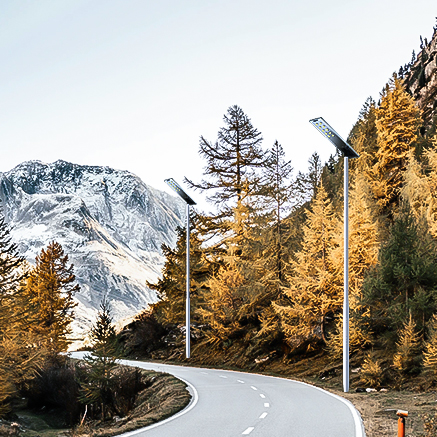 solar road lighting