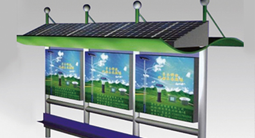 solar bus stop