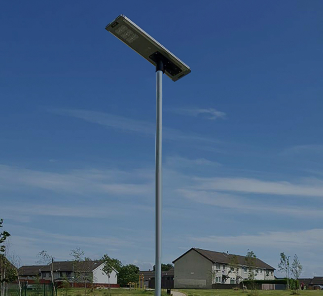 solar pole lights